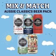 4 Pines Australian Beer - Mix & Match Your Own Sampler Taster Bundle Pack