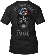 Men T Shirt 1961 Old Man Club(1) tshirt XS-4XL-5XL-6XL