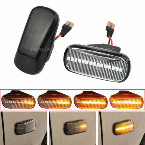Dynamic Turn Signal Blinker Sequential Side Mirror Flasher For Honda CRV Accord Civic City Fit Jazz 