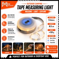 Outdoor Camping Tape Measuring Light Portable Retractable led String Light Camp Tent Atmosphere Ligh