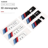 Suitable for BMW Car Logo Modified M1M2M3M4M5M6 Logo X3X4X5X6M Car Sticker Rear Tail Logo