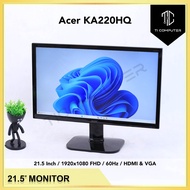 Acer KA220HQ 21.5 inch LED Widescreen with HDMI Refurbished Monitor