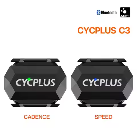 CYCPLUS Cadence Speed Dual Sensor Cycling Bicycle Accessories ANT+ BLE 5.0 Speedometer for XOSS Stra