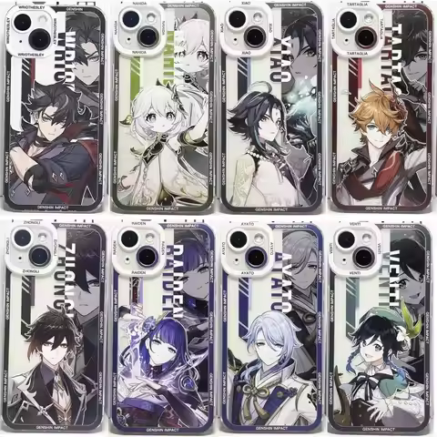 Genshin Impact Tartaglia Xiao Phone Case For Samsung Galaxy S26 S25 FE S24 S23 S22 S21 S20 Plus Ultr
