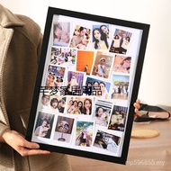 Couple Gift Photo Frame Wall-Hanging Solid Wood Solid Wood diy Photo Frame Swing Table Polaroid Larg