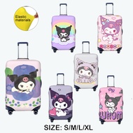 Sanrio Kuromi Luggage Cover /Elastic Spandex Thickened Wear-Resistant Luggage Protective Cover（S, M, L, XL）