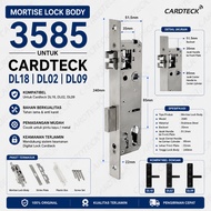 CARDTECK 3585 Stainless Steel Mortise Replacement for Tuya Smart Door Lock DL04 DL18 DL02 DL09