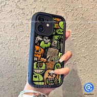 Phone case Monster cartoon graffiti OPPO A16 A38 A8 A53 A18 A54 A58 A52 A23 A77S RENO4 5 6 A92 A77 A