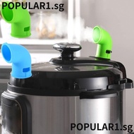 POPULAR Pressure Cooker Steam Diverter, Diverter Exhaust Pipe Instant Pot Exhaust Hole, Steam Release Pressure Cooker Accessories Silicone Pressure Cooker Exhaust Pipe
