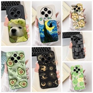 Xiaomi Redmi 14C 4G Case Fashion Aesthetic Cute Funny Girl Panda Cat Painted Casing Redmi 14C Phone 
