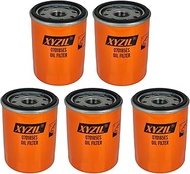 XYZIL 5X Oil Filter 070185ES Compatible with Generac Guardian 8kw-24kw 760cc 990cc Home Standby RV P