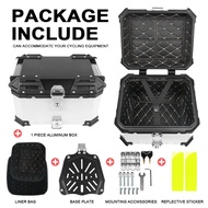 Universal 28L/32L/36L/45L/55L/65L/80L/85L/100L Motorcycle Universal Aluminum Alloy Tail Box