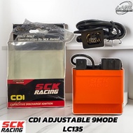 SCK CDI RACING 4 MAPPING ADJUSTABLE & 9 MODE LETUP - LETUP LC135 135LC / LC135