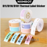 D11/D110/D101 Label Sticker Paper Roll Jing Chen (Niimbot) D11 / D101 Label Printer,Price Tag Labels