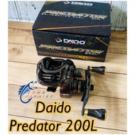 Reel Daido Predator 200L BC Baitcasting Carbon Handle Body Metal