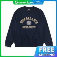 New Balance | New Balance Uni Club Sweatshirt Semi-Oversized Fit Nbncf41943-59 Long-Sleeve T-Shirt