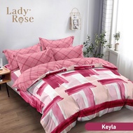 Bedcover set Ladyrose UK 160x200 tinggi 20 / Bed cover lady rose queen size kasur No. 2