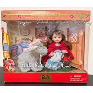 美國古董玩具🇺🇸 2001年 Mattel Barbie Kelly 小凱莉 小紅帽 大野狼 童話 芭比 芭比娃娃 全新