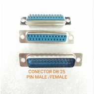 DB 25 PIN MALE CONNECTOR/FEMALE