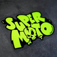 Reflective Motorcycle SUPER MOTO Thai Thailand Sticker Decal for Honda 125 Click125 Click125I Click150 Click150I Click V2 Vario CB110 Xrm  Body motorcycles accessories sticker