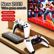 เครื่องเกมส์ เกมคอนโซลวิดีโอเกมครอบครัว 42000+ เกมรองรับ 4K 3D Output เกมในตัวเครื่อง เครื่องเล่นเกม