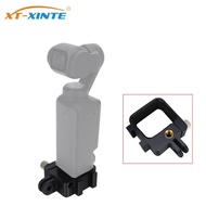 XT-XINTE Protection Frame Expansion Adapter with 1/4 Hole Cold Shoe Mount For OSMO Pocket 3 Camera Fixed Mount Bracket Accessories