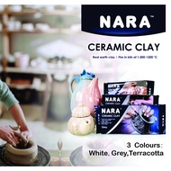 Nara Pottery Ceramic Clay (En71 European Standard - Non Toxic) Tembikar Tanah Liat Pinggan Mangkuk S