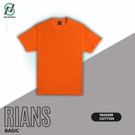 [RIANS] T-Shirt Cotton Kosong Dewasa B