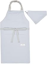 COLORFUL CANDY STYLE N1256430 Children's Apron, 51.2-63.0 inches (130-160 cm), Solid Color, Dull Lig