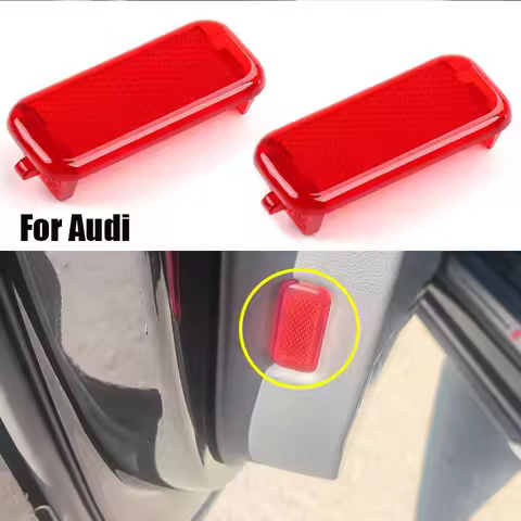 2X Door Lamp Light Warning Light Red 8P0947412 For Audi A3 A4 B8 A5 A6 C7 A8 Q3 Q5 Q7 Q8 8P0 947 412