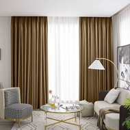Curtain Zoon B7 (260CM Height) Langsir Berkualiti Tinggi 99% Blackout Curtain (Hook/Ring) High Quali
