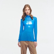 The SRT X9 Sheer Top (TBL122) 3 Colors เสื้อแขนยาวคอตั้ง ผ้าตาข่ายยืด