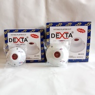 DEXTA FITTING ROUND CEILING LIGHTdeluxe OVAL E27 ELECTRIC/ DX-512 DC-513 DX 512 DX 513/
