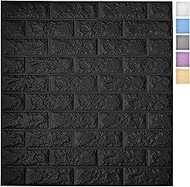 Art3d 11-Pack Peel and Stick 3D Wall Panels for Interior Wall Decor, Self-Adhesive Foam Brick Wallpa