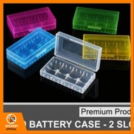 case box kotak baterai 2 slot 18650 atau 4 slot 16340 / 18350 menjaga baterai lebih awet