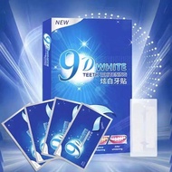 9D White Teeth Whitening Strips 7/14 Pairs for Sensitive Teeth Remove Yellow Stains Brighten Smile O
