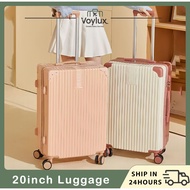 20/24/28inch Travel Luggage Bag ABS+PC Suitcase TSA Lock Universal Wheels Lightweight Business beg B