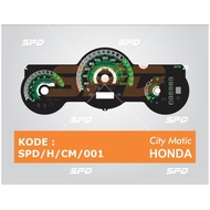 [ PREORDER ] Faceplate Panel Instrument Cluster Speedometer Meter Custom Honda City Automatic Edisi 