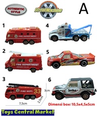 Die cast street machine mainan mobil miniatur pro engine - Motif AB