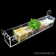 Fish Tank Aquarium Drip Overflow Box Filter Tank Filter Box Top Mounted Circulation External Filter Wall-Mounted Water Purifier/Sink Aquarium External Filter Box Fish Tank Filter B