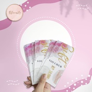 Custom Print Voucher/Invitation Card/Thank You Card,ETC.,