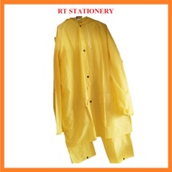'YASICA' BAJU HUJAN KUNING/RAINCOAT HITAM/ RAINCOAT RAIN SUIT UNISEX SIZE XXL