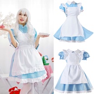 {KSHGF} Trang Phục Anime Alice In Wonderland Đầm Đồng Phục Hầu Gái Cho Nữ ĐầM Lolita Nhật Bản Cho Tr