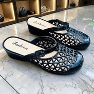 Women's Soft Plastic Sole 3cm High Lace Mesh Design