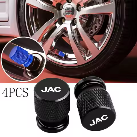 Car Tire Valve Cap For JAC Refine J3 J2 S5 A5 J5 J6 J4 Vapour S2 T8 4PCS Colorful Car Accessories