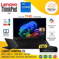 LENOVO THINKPAD T15 GEN 2 | INTEL CORE i7 | UP TO 32GB RAM & 1TB SSD | WIN 11 PRO | 1 YEAR WARRANTY