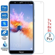 protective tempered glass for huawei honor 7s 7x 8x 8c screen protector on honor7s honor7x honor8x 7