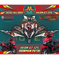 Decal xeon gt decal Motorcycle Sticker xeon gt decal full body xeon gt Motorcycle Sticker yamaha xeo