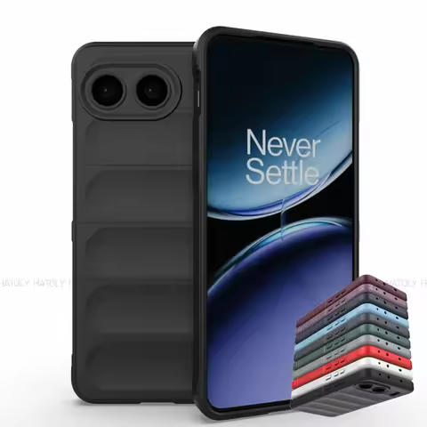 For OnePlus Nord 4 Case OnePlus Nord 4 Cover Silicone Coque Shockproof TPU Anti-Slip Protective Phon