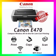 Canon E470 E410 MG2577S MG3070S WIFI ALL IN ONE PRINTER PG47 CL57S